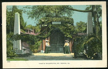 Postcard of Tomb of Washington, Mt. Vernon, Virginia