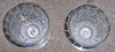 Pair of Vintage Elegant Floral Etched Ice Tea Glasses