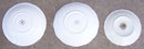 Three Saucers, Rosenthal, Royal Albert and Crownford