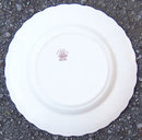 Copeland Spode Brown Fleur de Lis Salad Plate