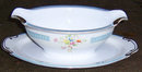 Handpainted Made in Japan Gravy Boat with Floral Sprays