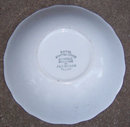 Avondale J & G Meakin Pink and White Cereal Bowl