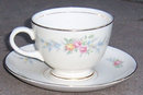 Vintage Homer Laughlin Pottery Ferndale Cup and Saucer