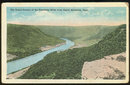 Postcard of Grand Canyon of Tennessee River Signal Mt, Tennessee