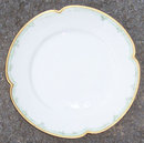Limoges, France GDA Small Plate with Green Border