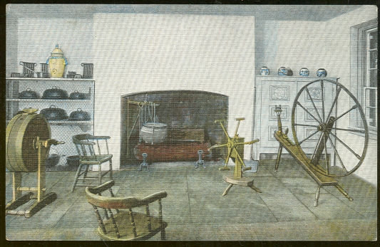 Postcard of Kitchen of the Hermitage, Hermitage, TN