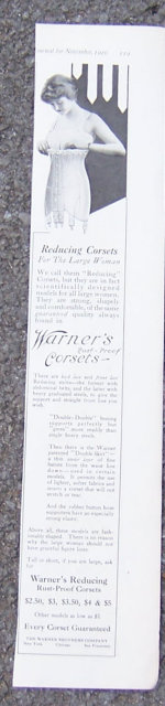 Warner's Rust Proof Corsets 1916 LHJ Advertisment