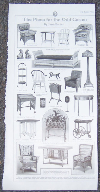 Furniture For the Odd Corner 1916 LHJ Page