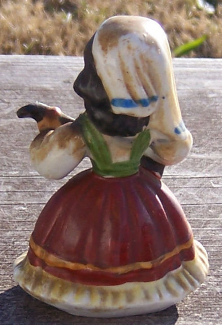 Vintage Little Girl Playing a Guitar Japan Figure