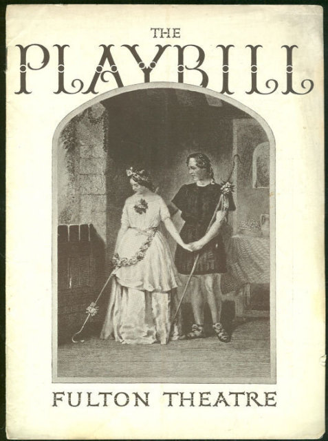 Playbill For One Thing After Another December 1937