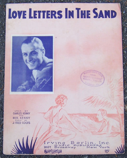 Love Letters in the Sand Sung by Connie Boswell 1931