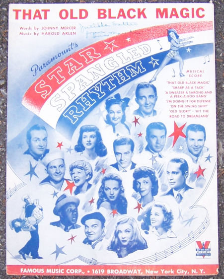That Old Black Magic From Star Spangled Rhythm 1942