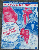 No Love No Nothing Starring Alice Faye 1943 Movie Music