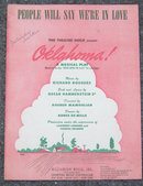 People Will Say We're in Love From Oklahoma Sheet Music