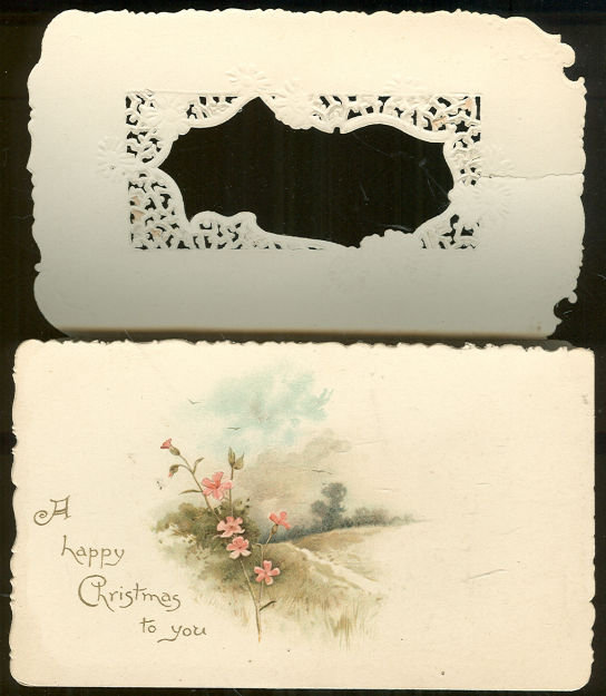 Victorian Christmas Card To Wish You Sunny Days