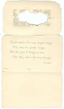 Victorian Christmas Card To Wish You Sunny Days
