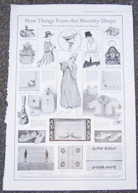 1916 LHJ Page New Things From the Novelty Shops
