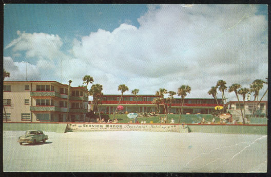 Postcard of Seaview Manor, Daytona Beach, Florida