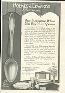 Holmes & Edwards Silverware De Sancey Pattern 1916 Ad
