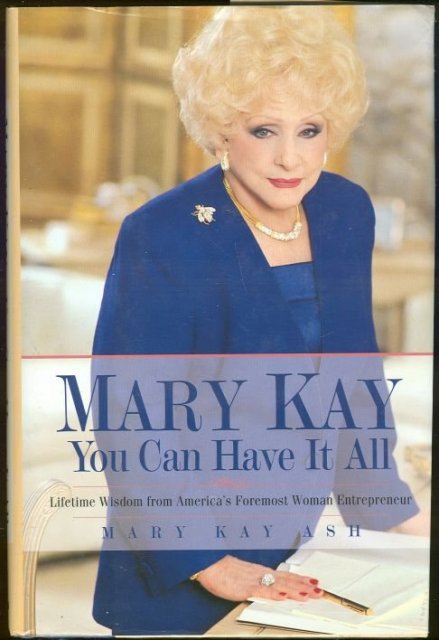Mary Kay You Can Have It All Lifetime Wisdom 1995 w/DJ
