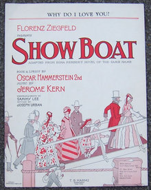 Why Do I Love You From Show Boat 1927 Sheet Music