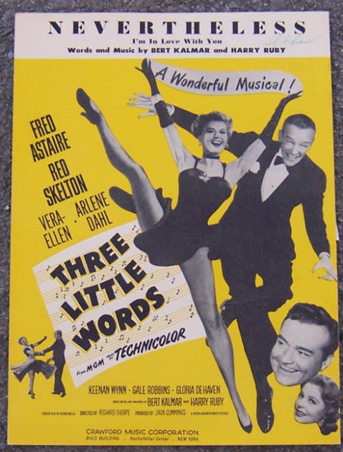 Nevertheless I'm in Love With You Sung By Fred Astaire 1931