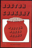Boston Cookery by Jerome Rubin 1988 Recipes