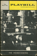 Playbill for Harold Pinter Homecoming June 1967 at the Music Box Theatre