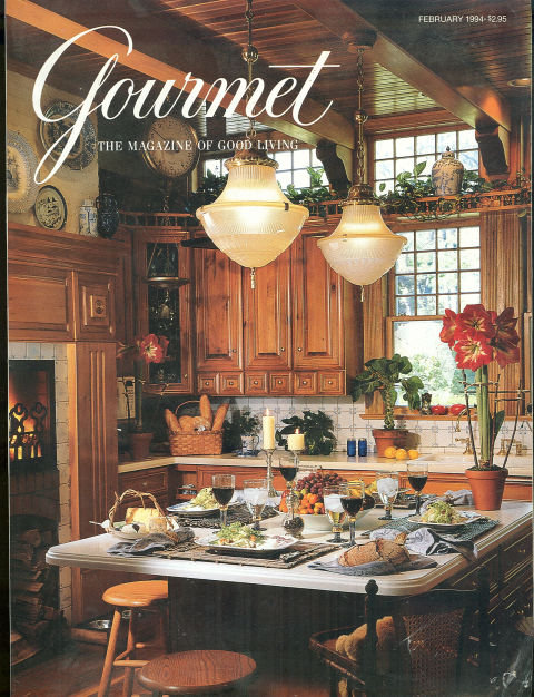 Gourmet Magazine February 1994 Chicken Dinners