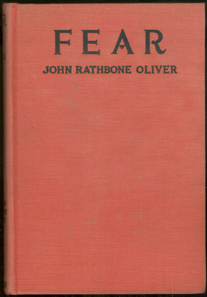 Fear The Autobiography of James Edwards by John Oliver