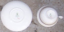Vintage Wedgwood Floritine Cobalt Cup and Saucer