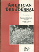 American Bee Journal October 1932 Honey Cream on Sale