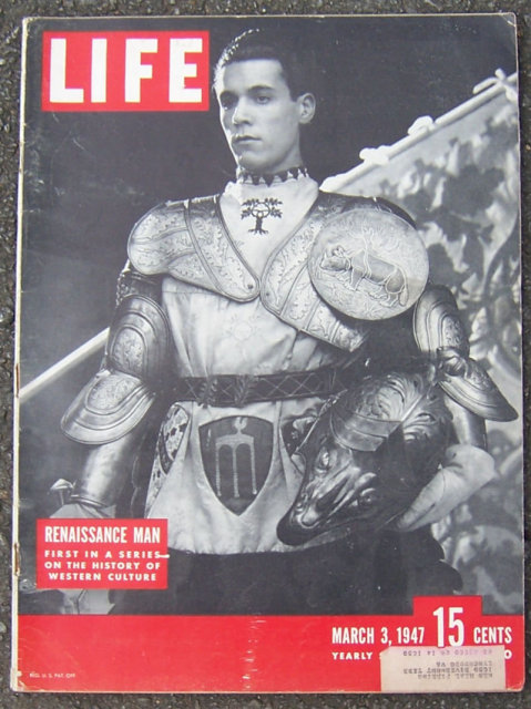Life Magazine March 3, 1947 Renaissance Man Cover