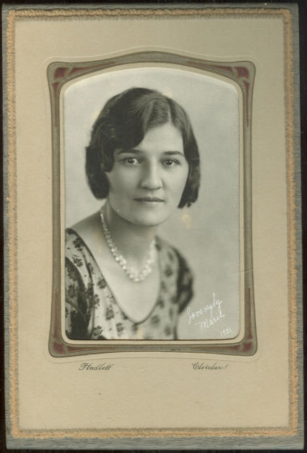 Framed Photograph Lovingly Marie 1931 Cleveland, Ohio