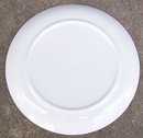 Vintage Stetson Pottery Small Plate Red Leaf Design