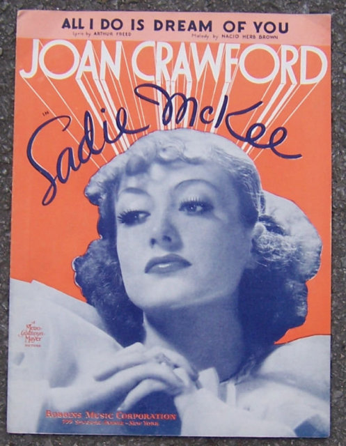 All I Do is Dream of You Starring Joan Crawford Music