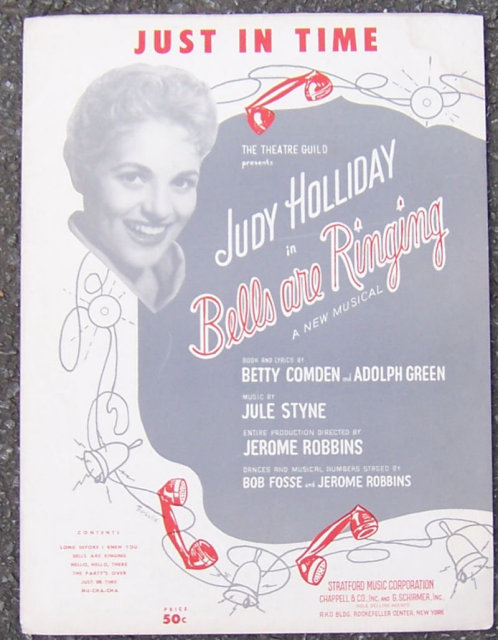 Just in Time From Bells are Ringing Judy Holliday 1956