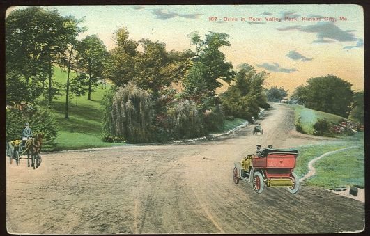 Drive in Penn Valley Park, Kansas City, Missouri 1910
