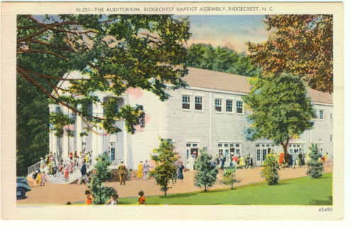 Auditorium Ridgecrest Baptist Assembly, North Carolina