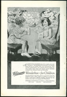 Whitman Wonderbox for Children 1925 Advertisement