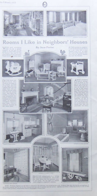 Rooms I Like in Neighbors' Houses 1917 LHJ Page