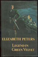 Legend in Green Velvet by Eliabeth Peters 1976 1st ed