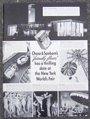 1940 Chase & Sanborn at NYC Fair Magazine Advertisment