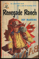 Renegade Ranch by Roy Manning 1950 Vintage Paperback
