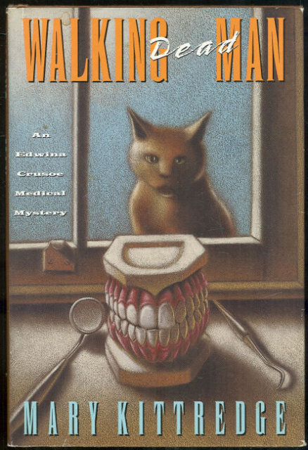 Walking Dead Man by Mary Kitteredge 1992 1st edition DJ