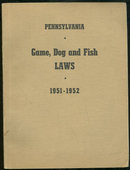 Game Law of the Commonwealth of Pennsylvania 1951-1952