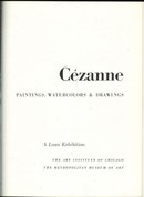 Cezanne Paintings, Watercolors and Drawings 1952