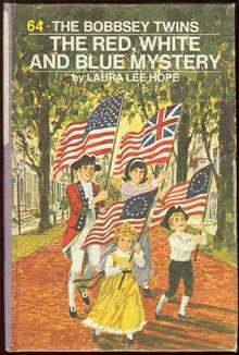 Bobbsey Twins Red White and Blue Mystery #64 Pictorial