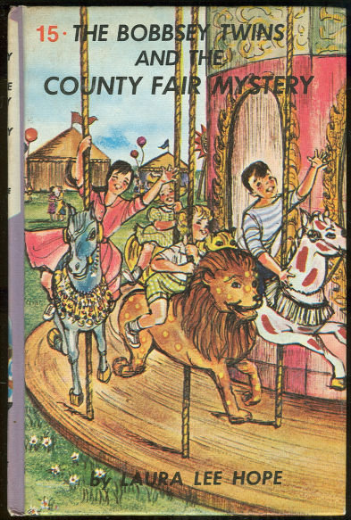 Bobbsey Twins Country Fair Mystery #15 Pictorial Cover