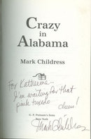 Crazy in Alabama Signed by Mark Childress 1993 1st ed